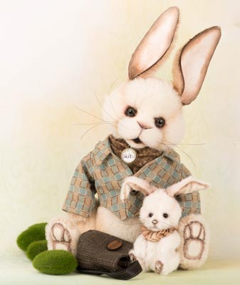 Ikito le lapin - Laurent Bergmann créateur de Lovablebears
