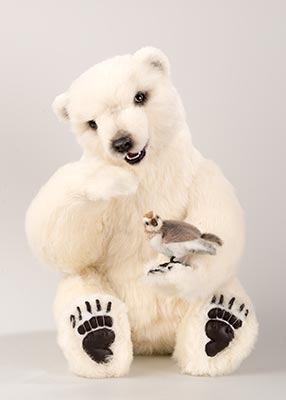 Nanuq l'ours polaire - Laurent Bergmann créateur de Lovablebears