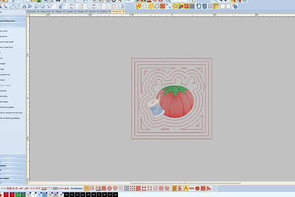 Options étendues - Logiciel de broderie Bernina V8