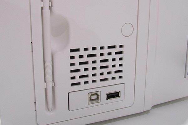 Connexions et Stylet - Janome Memory Craft 500e