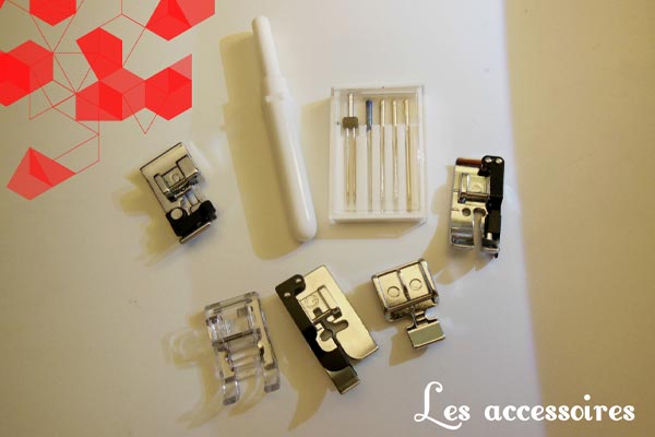 Accessoires de la machine à coudre Janome Skyline S3