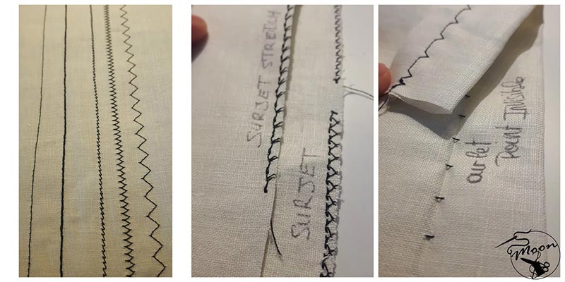 Points de couture de la Bernette 37