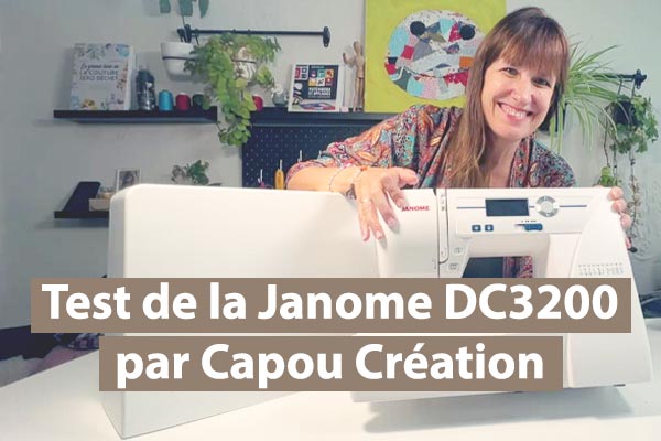 Blog - Janome 3200DC en test