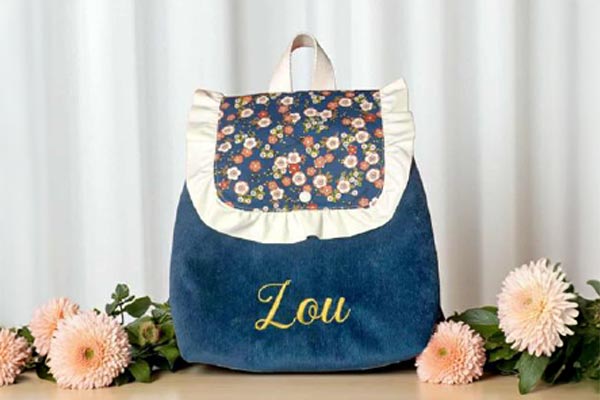 Réalisation d'un sac à dos pour enfants avec la Janome Skyline S6 Edition Anniversaire