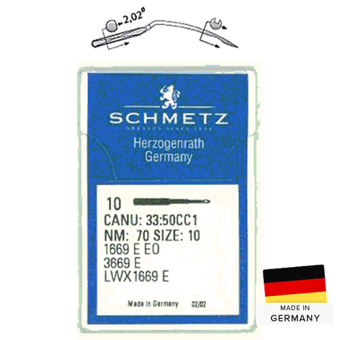 Aiguille LWX 1669E ourlet invisible Aiguille LWX 1669E ourlet invisible