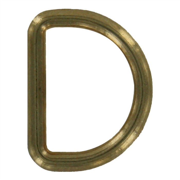 Anneau métallique en D 30mm doré Anneau métallique en D 30mm doré