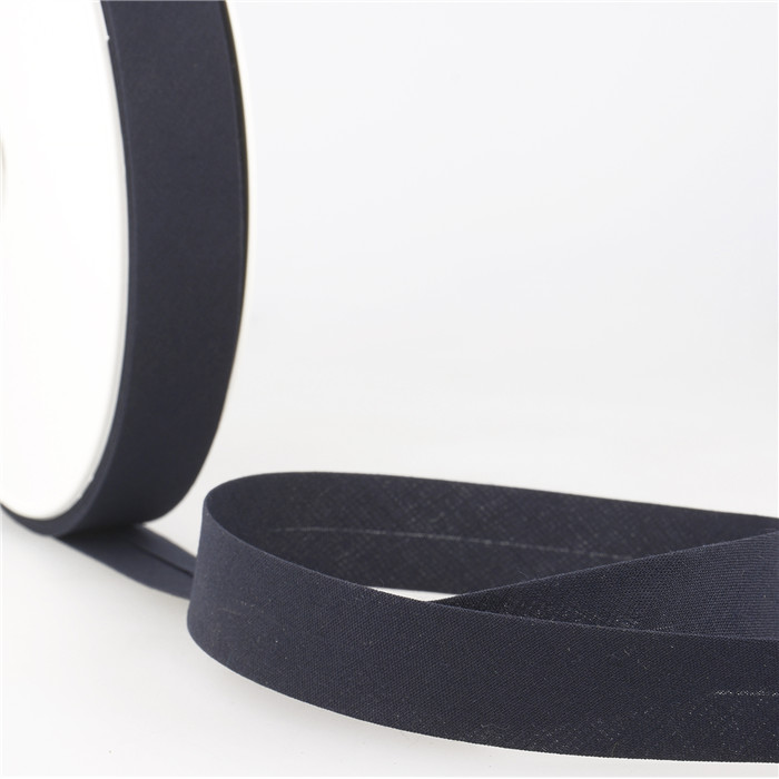 Biais étroit 20mm bleu gris au mètre Biais étroit 20mm bleu gris au mètre