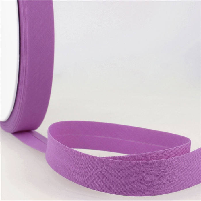 Biais étroit 20mm lila au mètre Biais étroit 20mm lila au mètre