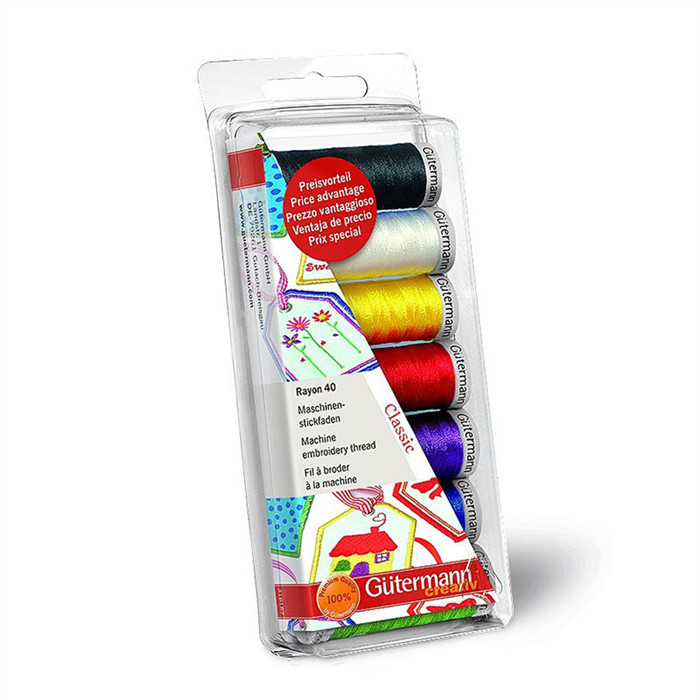 Coffret bobines 7x200m Rayon 40 Classic Coffret bobines 7x200m Rayon 40 Classic