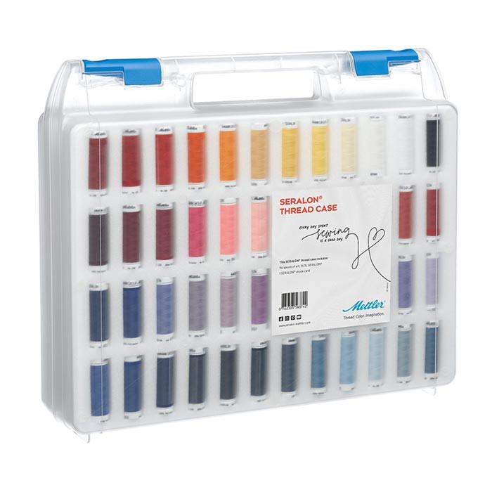 Coffret bobines Mettler Seralon 96x200m polyester n°100 Coffret bobines Mettler Seralon 96x200m polyester n°100