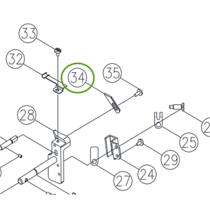 Couteau inférieur SINGER S14-78, PFAFF 1450 OL Couteau inférieur SINGER S14-78, PFAFF 1450 OL