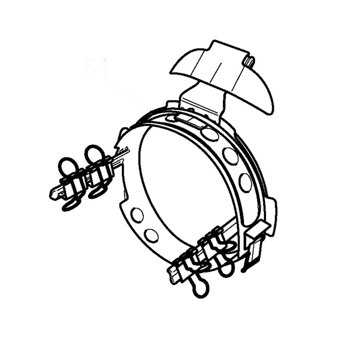 Dispositif casquette seul PRPCFH4 Brother Dispositif casquette seul PRPCFH4 Brother