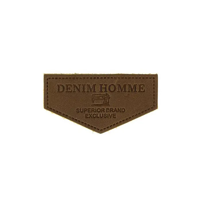 Écusson en cuir à coudre Denim Homme Écusson en cuir à coudre Denim Homme