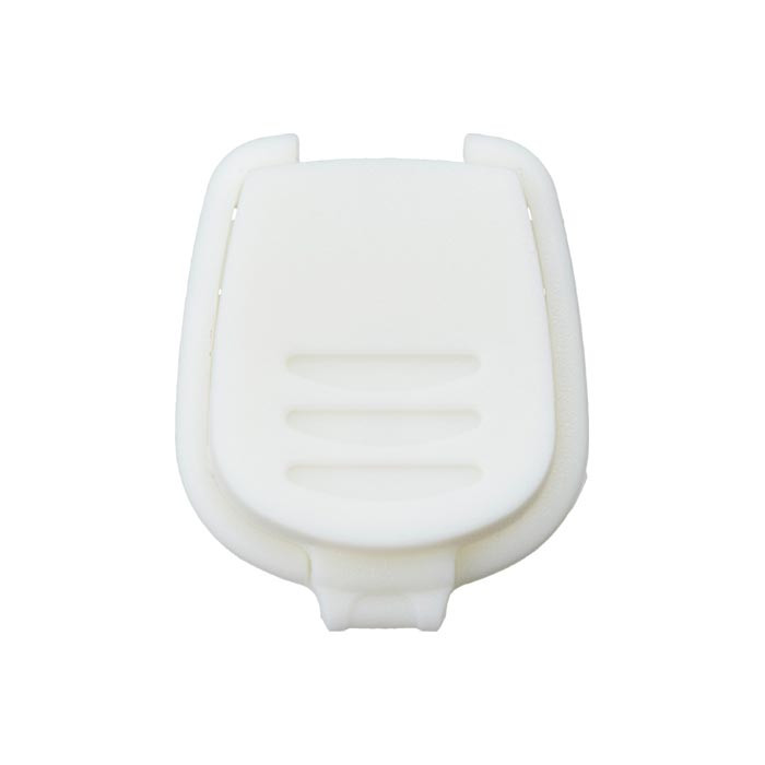 Embout de cordon blanc 20mm Embout de cordon blanc 20mm