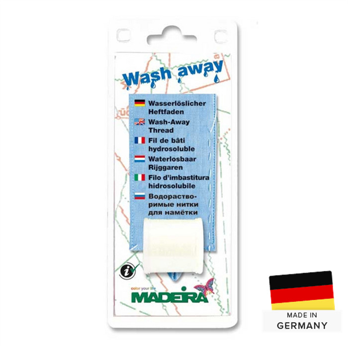 Fil à bâtir hydrosoluble WashAway 200m Fil à bâtir hydrosoluble WashAway 200m