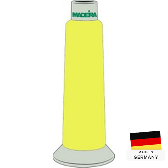 Fil à broder MADEIRA Frosted Matt N°40 2500m 7823 Janue fluo Fil à broder MADEIRA Frosted Matt N°40 2500m 7823 Janue fluo