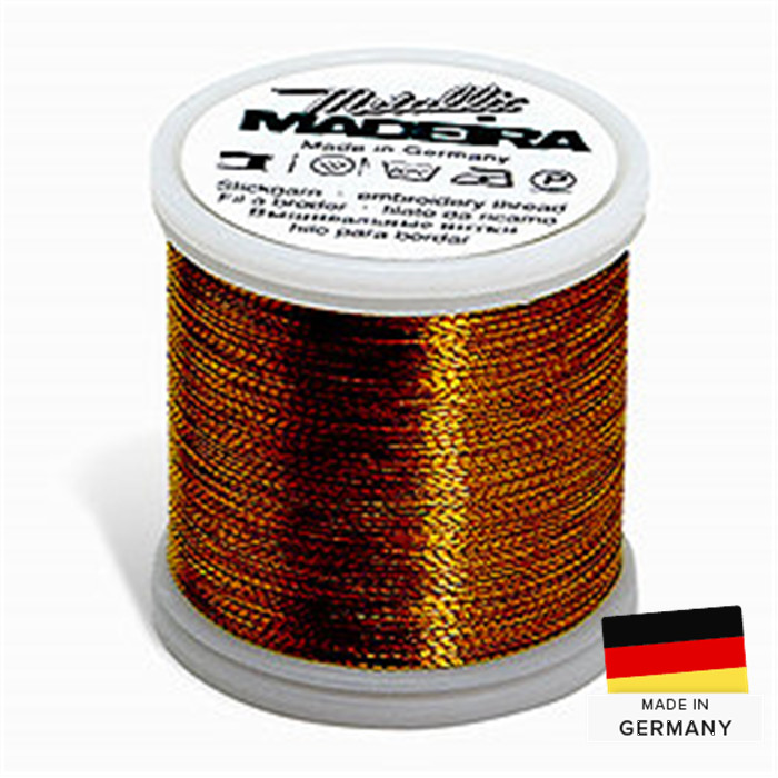 Fil à broder Madeira Metallic Gold 8 Fil à broder Madeira Metallic Gold 8