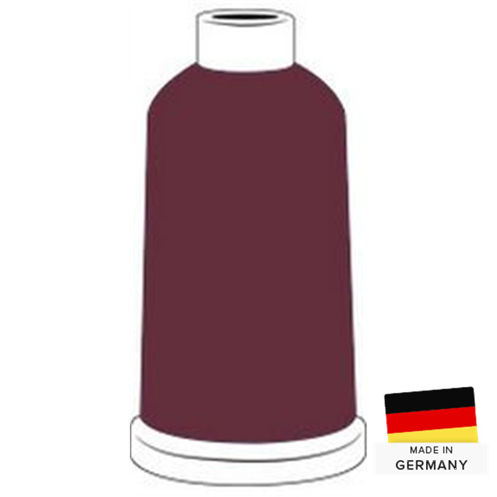 Fil à broder Madeira Rayon 40 1000m 1035 rouge bourgogne Fil à broder Madeira Rayon 40 1000m 1035 rouge bourgogne