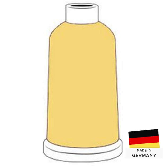 Fil à broder Madeira Rayon 40 1000m 1135 jaune soufre Fil à broder Madeira Rayon 40 1000m 1135 jaune soufre