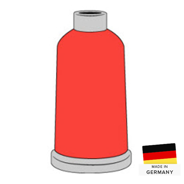 Fil à broder Polyneon 40 1000m 1588 rouge tomate Fil à broder Polyneon 40 1000m 1588 rouge tomate