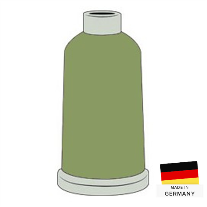 Fil à broder Polyneon 40 1000m 1648 vert terne Fil à broder Polyneon 40 1000m 1648 vert terne