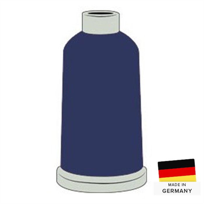 Fil à broder Polyneon 40 1000m 1743 bleu d'Oxford Fil à broder Polyneon 40 1000m 1743 bleu d'Oxford