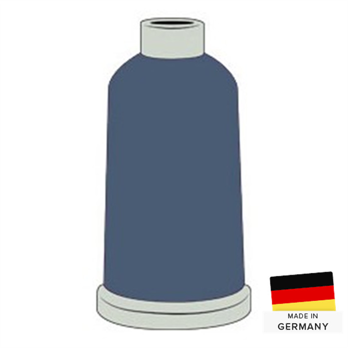 Fil à broder Polyneon 40 1000m 1964 bleu ciel orageux Fil à broder Polyneon 40 1000m 1964 bleu ciel orageux