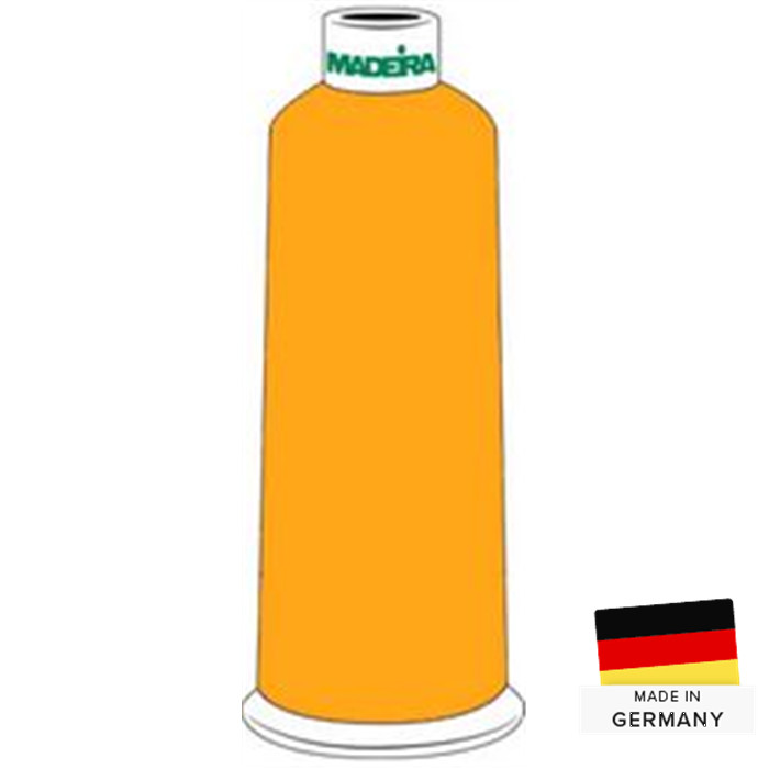 Fil à broder Rayon Madeira 40 5000m 1024 jaune vénitien Fil à broder Rayon Madeira 40 5000m 1024 jaune vénitien