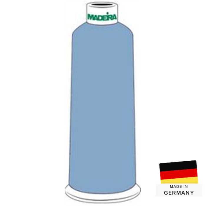 Fil à broder Rayon Madeira 40 5000m 1075 bleu nordique Fil à broder Rayon Madeira 40 5000m 1075 bleu nordique