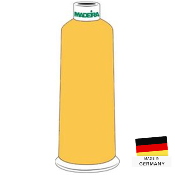 Fil à broder Rayon Madeira 40 5000m 1124 jaune canari Fil à broder Rayon Madeira 40 5000m 1124 jaune canari