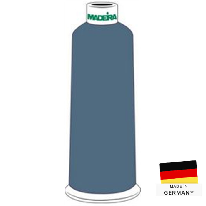 Fil à broder Rayon Madeira 40 5000m 1353 bleu antique Fil à broder Rayon Madeira 40 5000m 1353 bleu antique