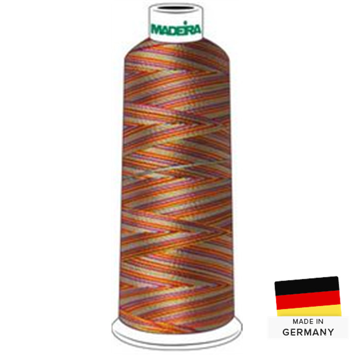 Fil à broder Rayon Madeira 40 5000m 2142 multi Fil à broder Rayon Madeira 40 5000m 2142 multi