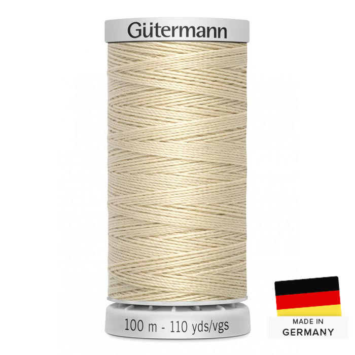 Fil à coudre Gutermann Extra Fort 100m 414 Crème Fil à coudre Gutermann Extra Fort 100m 414 Crème