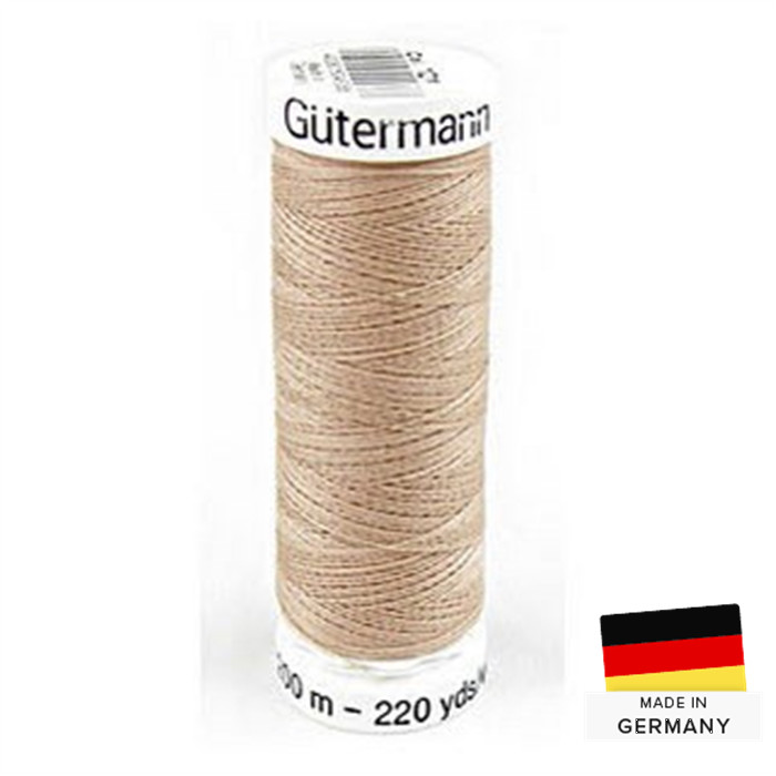 Fil à coudre Gutermann Polyester 200m 121 Fil à coudre Gutermann Polyester 200m 121