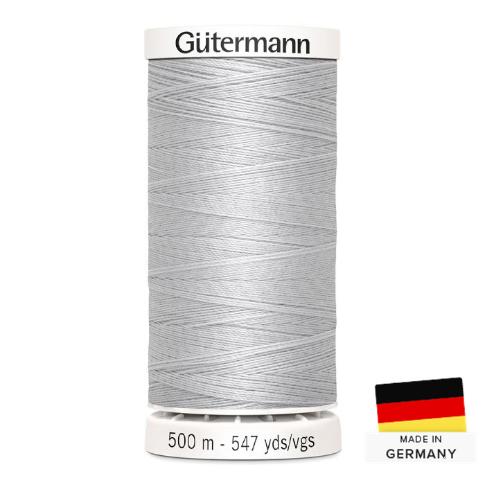 Fil à coudre Gutermann Polyester 500m 008 Gris perle Fil à coudre Gutermann Polyester 500m 008 Gris perle