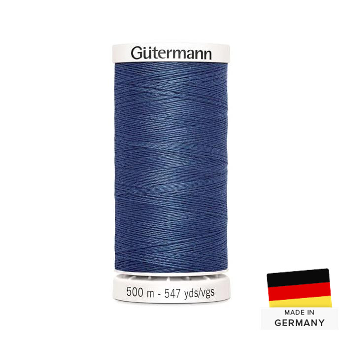 Fil à coudre Gutermann Polyester 500m 112 Gris Fil à coudre Gutermann Polyester 500m 112 Gris