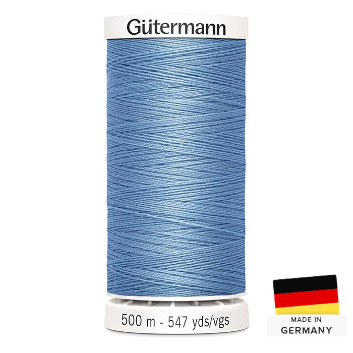 Fil à coudre Gütermann Polyester 500m 143 Bleu Fil à coudre Gütermann Polyester 500m 143 Bleu