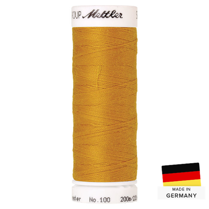Fil à coudre Mettler Seralon Polyester 200m 0118 ocre Fil à coudre Mettler Seralon Polyester 200m 0118 ocre