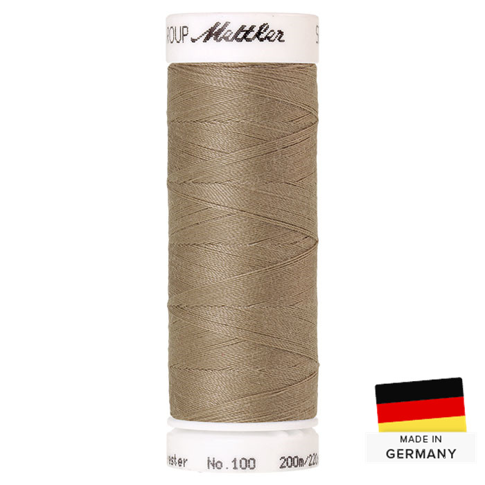 Fil à coudre Mettler Seralon Polyester 200m 0379 taupe Fil à coudre Mettler Seralon Polyester 200m 0379 taupe