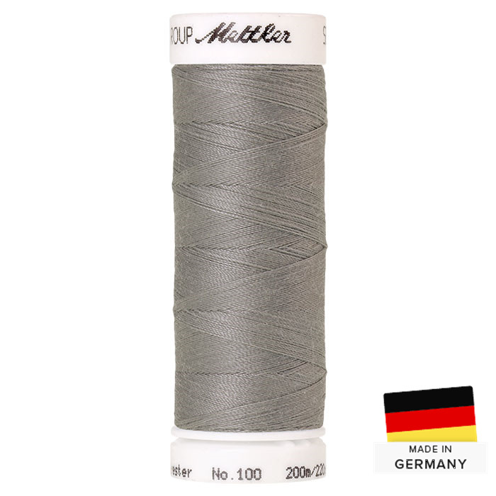 Fil à coudre Mettler Seralon Polyester 200m 0850 gris souris Fil à coudre Mettler Seralon Polyester 200m 0850 gris souris