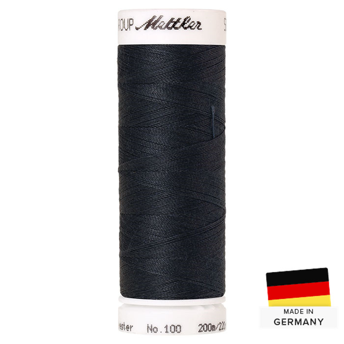 Fil à coudre Mettler Seralon Polyester 200m 1242 gris foncé Fil à coudre Mettler Seralon Polyester 200m 1242 gris foncé