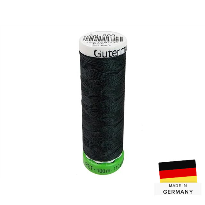 Fil à coudre rPET 000 noir Fil à coudre rPET 000 noir
