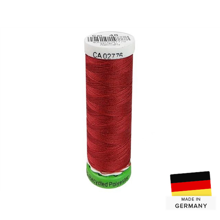 Fil à coudre rPET 046 rouge Fil à coudre rPET 046 rouge