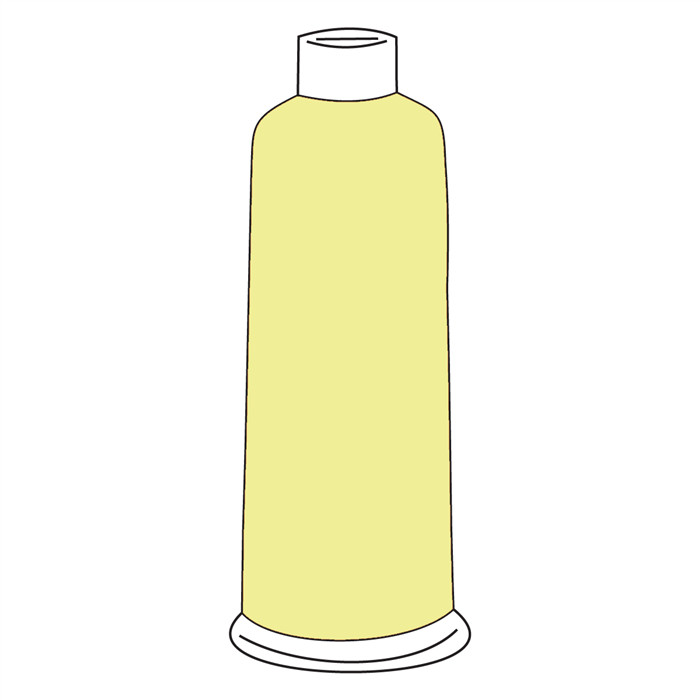 Fil décoratif Gunold Filaine 12 3120 jaune clair Fil décoratif Gunold Filaine 12 3120 jaune clair