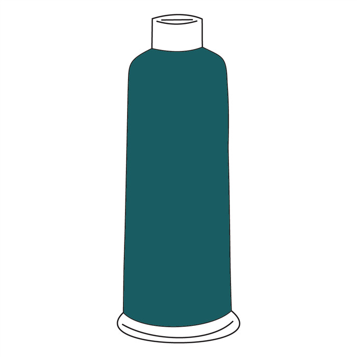 Fil décoratif Gunold Filaine 12 3535 bleu pétrole Fil décoratif Gunold Filaine 12 3535 bleu pétrole