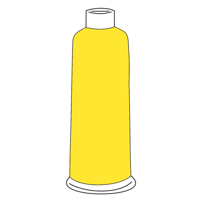 Fil décoratif Gunold Filaine 12 3853 jaune canari Fil décoratif Gunold Filaine 12 3853 jaune canari