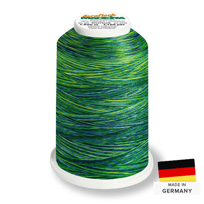 Fil mousse Aeroflock 9509 Multi Vert Fil mousse Aeroflock 9509 Multi Vert