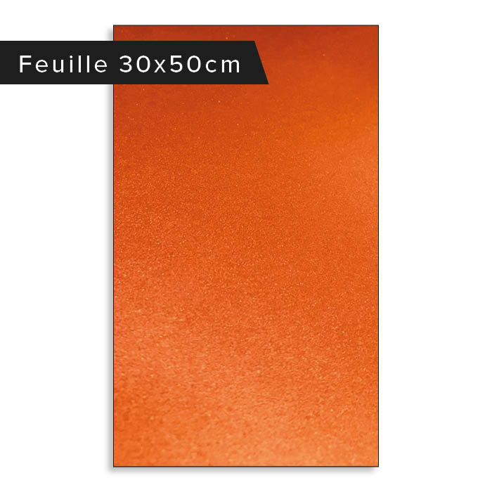 Flex Electric orange 30cm x 50cm Flex Electric orange 30cm x 50cm