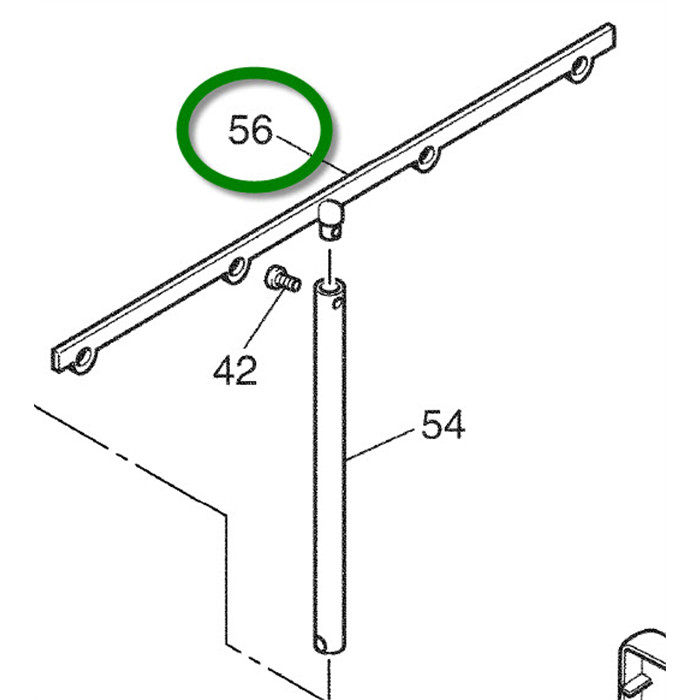 Guide fils surjeteuses Brother 1034D & 929D Guide fils surjeteuses Brother 1034D & 929D