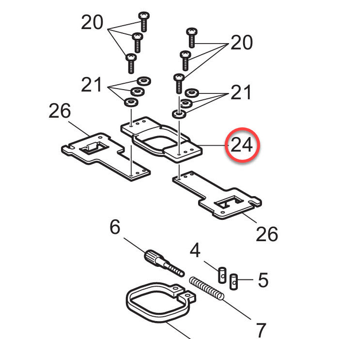 Intérieur cadre à broder 60x40mm PR/VR Intérieur cadre à broder 60x40mm PR/VR